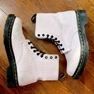 Stubbled Cotton Doc Martens
